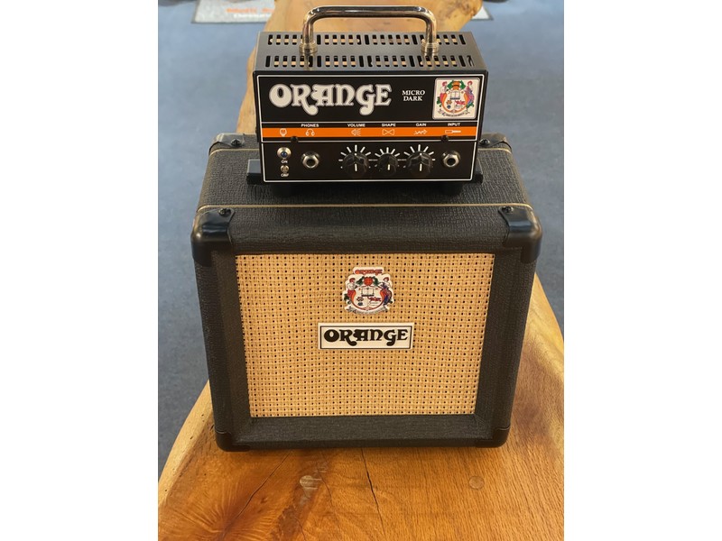 Pre Loved Orange Micro Dark Head & PPC108 1x8 Cabinet
