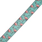 Levys Strap Graphic Waves Polyester - Flamingos Motif