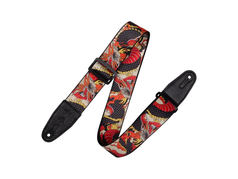 Levys Strap Eastern Harmony Polyester - Japanese Dragon