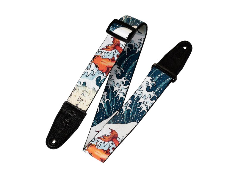 Levys Strap Eastern Harmony Polyester - Tattoo Koi Fish
