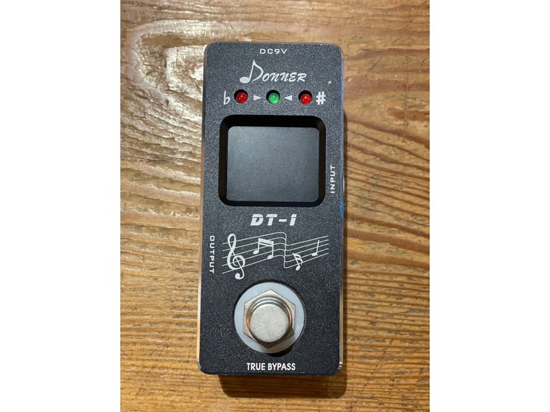 Pre Loved Donner DT-1 Chromatic Pedal Tuner