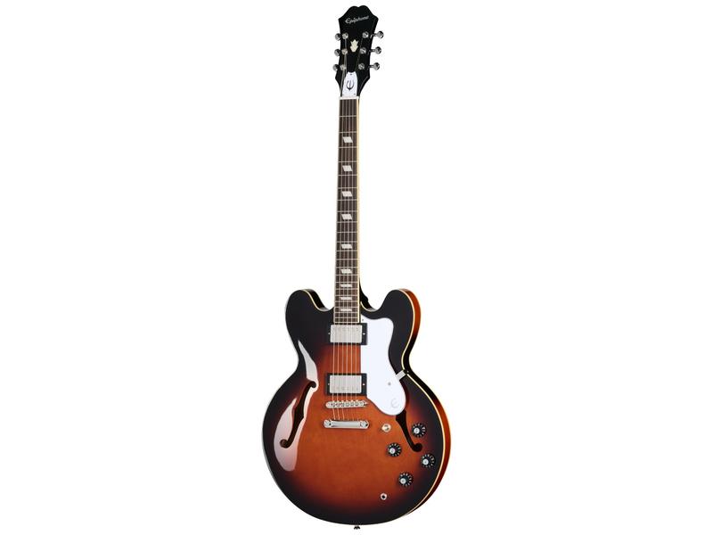 Epiphone Bonehead Riviera Dark Tobacco Burst Inc Hard Case