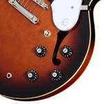 Epiphone Bonehead Riviera Dark Tobacco Burst Inc Hard Case