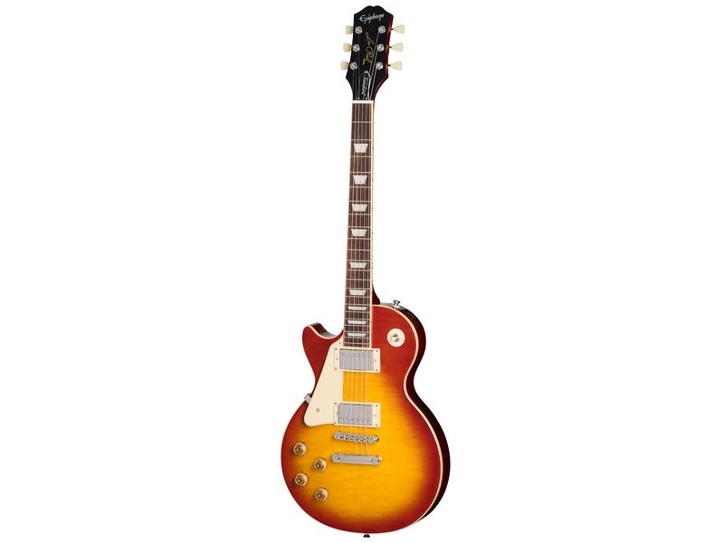 Epiphone Les Paul Standard 50s Figured Left Handed Washed Cherry In Premium Bag