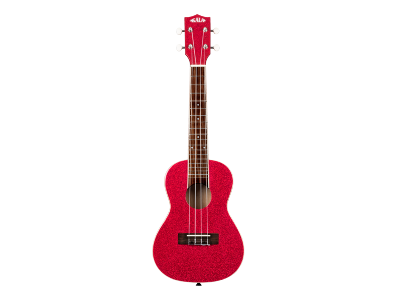 Kala KA-SPRK-RED Ritzy Red Sparkle Concert Ukulele