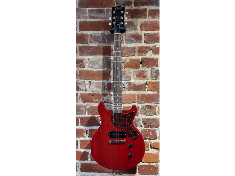 re Loved Gibson Les Paul Junior Double Cut Vintage Cherry Inc Hard Case