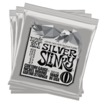 Ernie Ball John Mayer Silver Slinky 10.5-47 3-Pack Tin