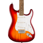 Squier Sonic Stratocaster, Laurel Fingerboard, White Pickguard, Sienna Sunburst