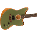 Fender Acoustasonic Player Jazzmaster, Rosewood Fingerboard, Antique Olive