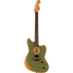 Fender Acoustasonic Player Jazzmaster, Rosewood Fingerboard, Antique Olive