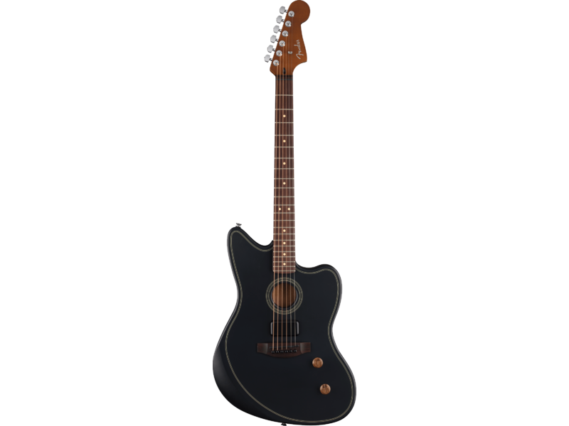 Fender Acoustasonic Standard Jazzmaster, Black