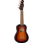 Fender Venice Soprano Uke, Walnut Fingerboard, 2-Color Sunburst