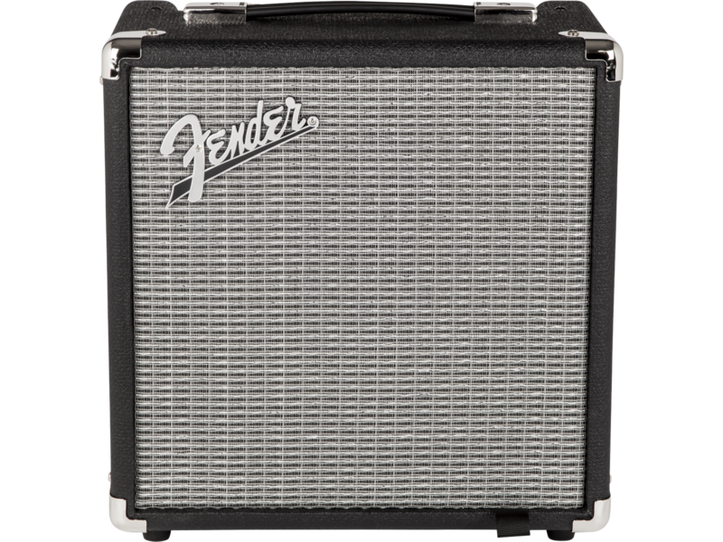 Fender Rumble 15 (V3), Black and Silver, 230V UK