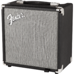 Fender Rumble 15 (V3), Black and Silver, 230V UK