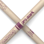 Promark Eloy Casagrande Signature Raw Hickory Drumstick, Wood Tip
