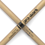 ProMark Classic Forward 7A Hickory Drumstick, Oval Wood Tip, 4-Pack