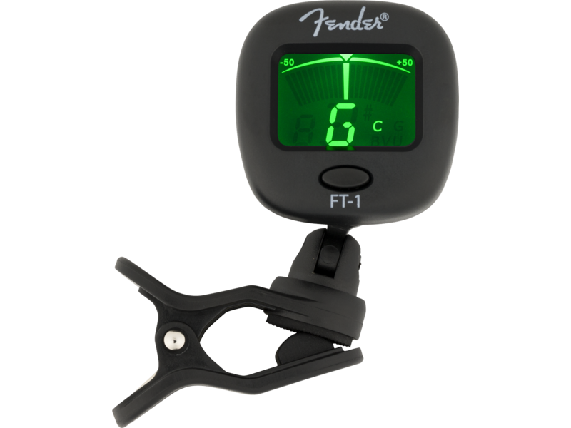 Fender FT-1 Pro Clip-On Tuner, Black