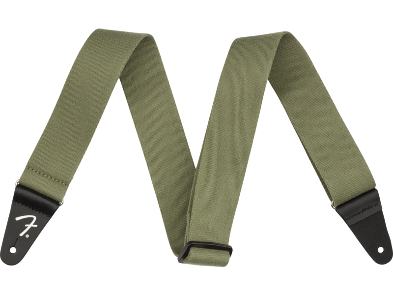 Fender Supersoft Strap, Olive, 2"