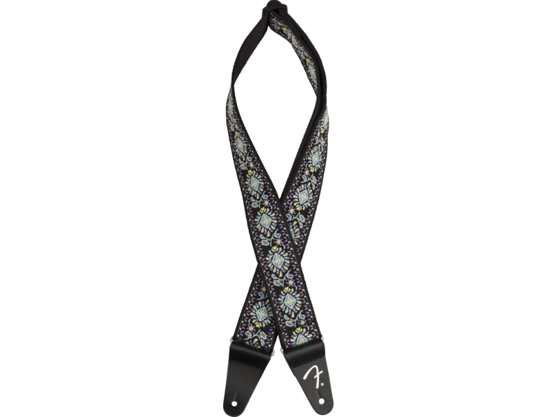 Fender Pasadena Woven Strap, Blue Lotus, 2"