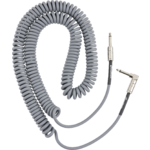 Fender Contour 30' Coiled Cable, Inca Silver