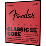 Fender Classic Core Bullets 3255R Guitar Strings, Nickel-Plated Steel, Bullet End, Gauges .010-.046