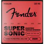 Fender SuperSonic 250R Guitar Strings, Nickel-Plated Steel, Ball End, Gauges .010-.046