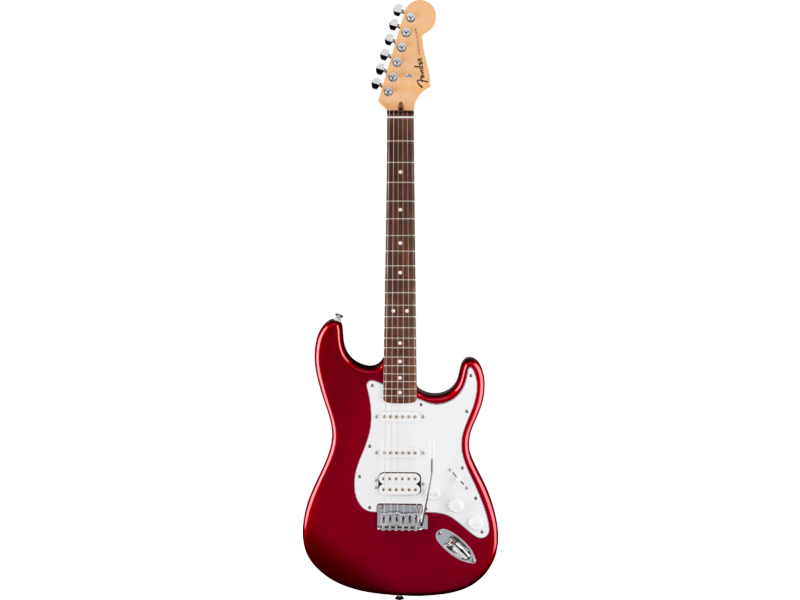 Fender Standard Stratocaster HSS, Laurel Fingerboard, White Pickguard, Candy Cola