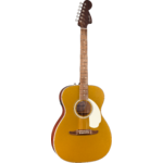Fender California Deluxe Monterey E, Ivory Pickguard, Aztec Gold