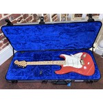 Pre Loved Fender Limited Edition Player Stratocaster Fiesta Red Gold Hardware Inc Hard Case
