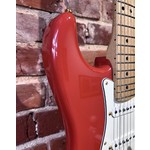 Pre Loved Fender Limited Edition Player Stratocaster Fiesta Red Gold Hardware Inc Hard Case