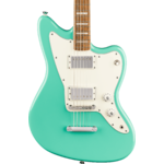 Squier Paranormal Baritone Jazzmaster HH, Laurel Fingerboard, Parchment Pickguard, Sea Foam Green