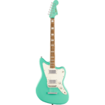 Squier Paranormal Baritone Jazzmaster HH, Laurel Fingerboard, Parchment Pickguard, Sea Foam Green