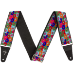 Fender Wild Bloom Strap, Blue, 2"
