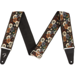 Fender Wild Bloom Strap, Brown, 2"
