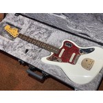 Pre Loved Squier Vintage Modified Jaguar Olympic White inc Fender Jaguar Hardcase 