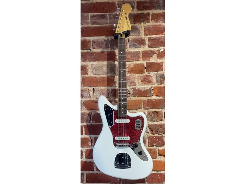 Pre Loved Squier Vintage Modified Jaguar Olympic White inc Fender Jaguar Hardcase 