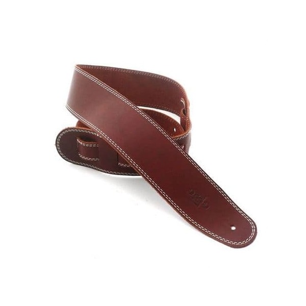 Square dsl leather 2.5 maroon with beige 42913 p