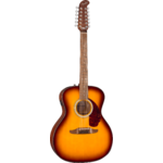 Fender California Deluxe Villager E, Walnut Fingerboard, Honey Sunburst