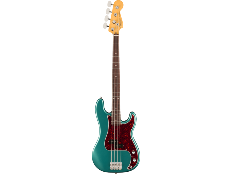 Fender American Professional Classic Precision Bass, Rosewood Fingerboard, Faded Sherwood Green Metallic
