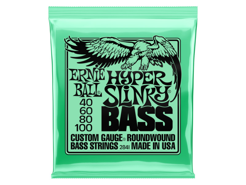 Ernie Ball Hyper Slinky Bass Set 40-100
