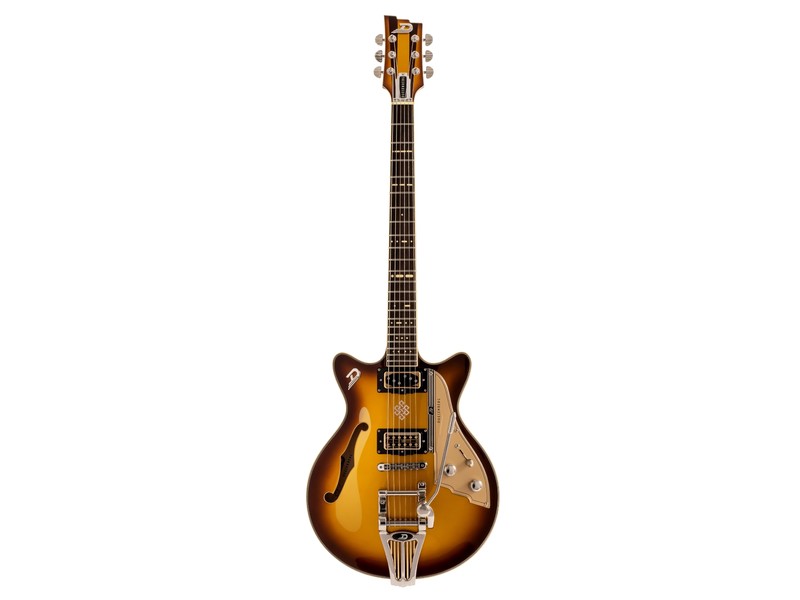 Duesenberg Alliance series Joe Walsh Gold Burst with Case