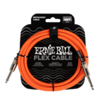 Ernie Ball Flex Cable Straight 10ft/3.05m  Orange