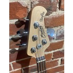 Pre Loved Ernie Ball Sterling by Music Man SUB Series RAY4 HH Pacific Blue Burst Satin