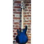 Pre Loved Ernie Ball Sterling by Music Man SUB Series RAY4 HH Pacific Blue Burst Satin