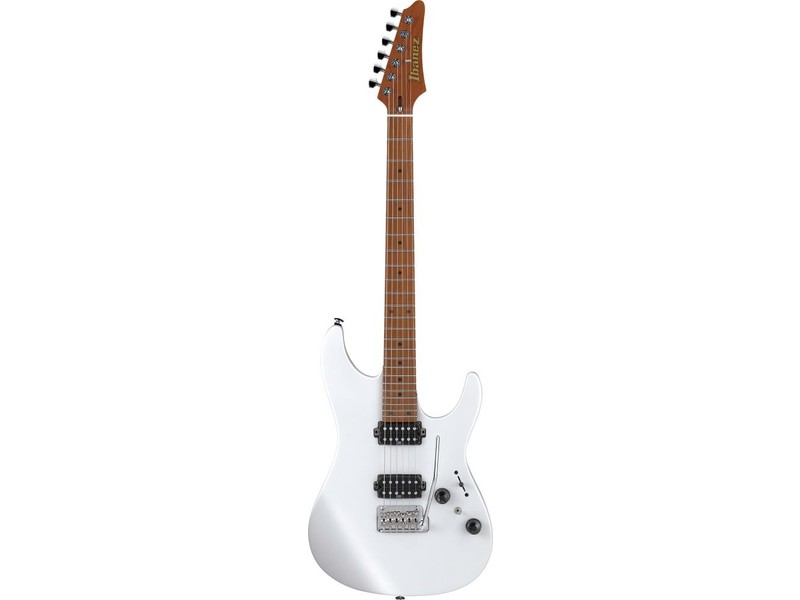 Ibanez AZ PRESTIGE, S-TECH Roasted Maple Neck, Duncan Hyperion HSS, Gotoh TH, Alder Body, Powder White