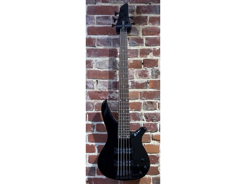Pre Loved Yamaha RBX375 5-String Bass Black Inc Hard Case