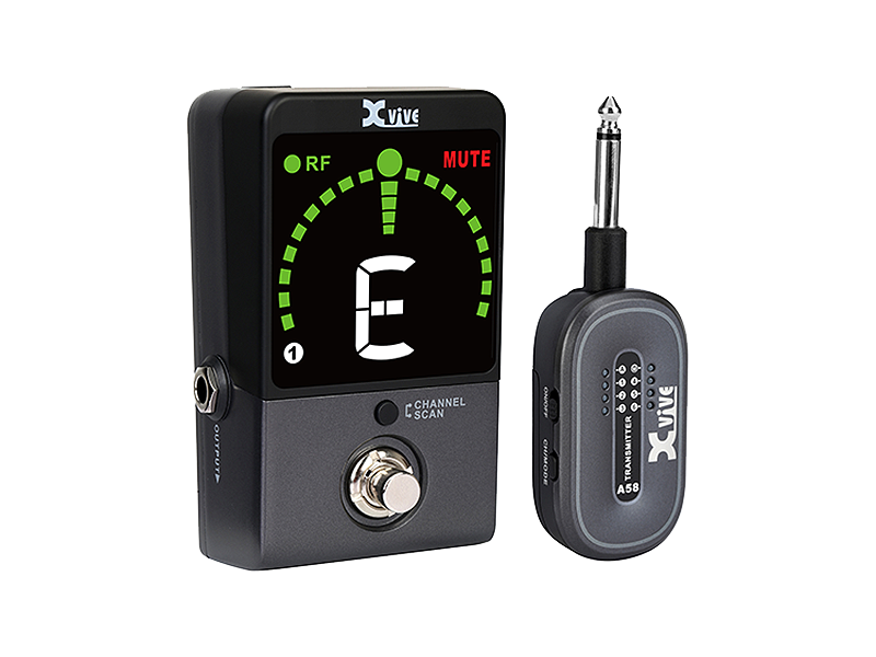 XVIVE P58 Digital Guitar Pedal Wireless system, 5.8GHz