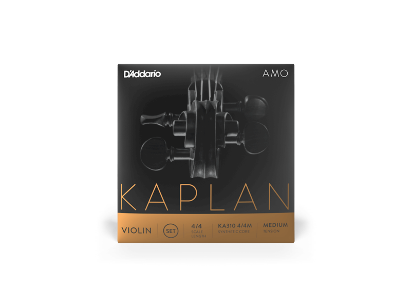 D'Addario Kaplan Amo Violin E String, 4/4 Scale, Medium Tension