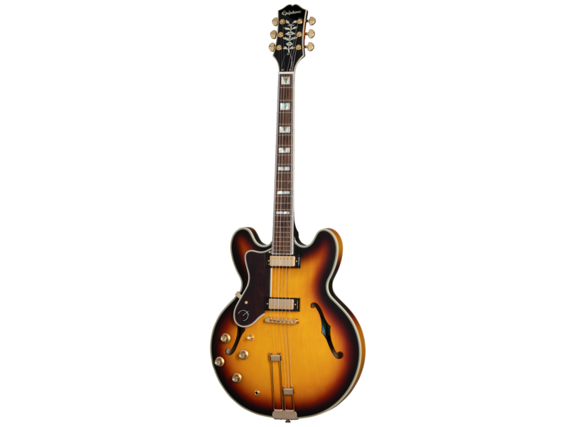 Epiphone Sheraton Left Handed Vintage Sunburst