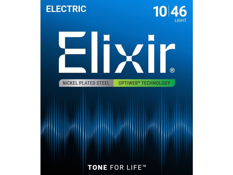 Elixir Optiweb Electric String Set Light 10-46